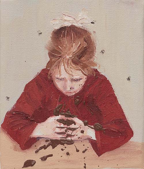 shit 6, 2012, 10x12cm